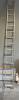 Industrial 140kg Max Load Aluminium Ladder - 2