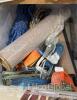 Shelving unit and contents including Assorted Tie Down Ratchet Straps and Rope Set - 2