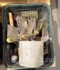 Assorted Manual Caulking Guns and Masonry Hand Tools - 4