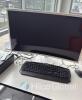 Contents of office including 2 of HP ProDesk SFF Desktop Computers, Intel Core i5, Samsung curved monitor, 3 chairs, desk etc - 2