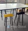 Rectangular Office Meeting Table with Cable Management Ports - 3
