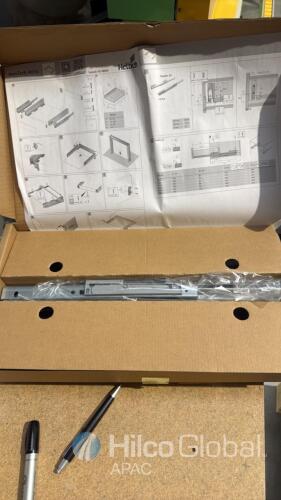 4 Boxes of Hettich InnoTech Atira L- Drawer