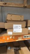 Qty asstd components including Hettich InnoTech Atira Drawer Components 9309471