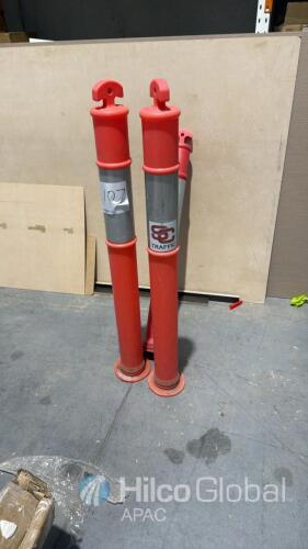 2 of SC Traffic Flexible Delineator Posts
