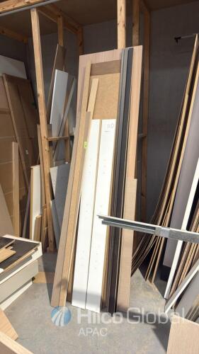 Assorted Particleboard and MDF Flat Pack Panels Bundle
