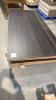 13 Sheets of Particle Board Panel Wood Veneer Dark Finish, r 4020 x 2020mm approx