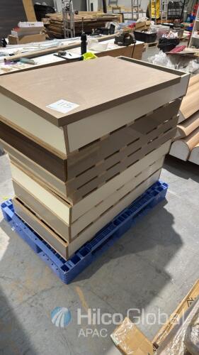 Flat Pack Wooden Drawer Units