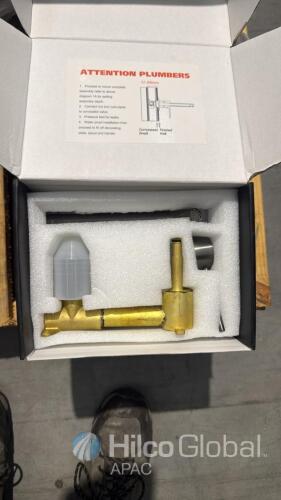2 of Nero Mecca Wall Basin Mixer NR221907a
