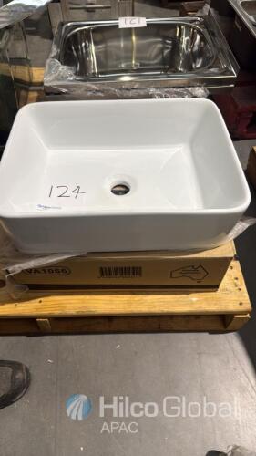 Zeavola VA1066 Ceramic Bathroom Basin