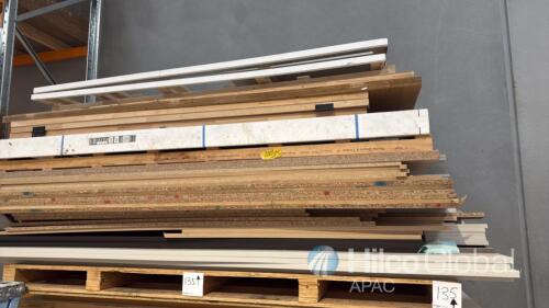 Mixed Sheet Material and Timber Offcuts Assortment