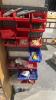 Mixed Workshop Tool and Hardware Lot, Shelving Unit Included - 7