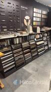 Cabinet makers showroom with fittings