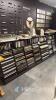 Cabinet makers showroom with fittings
