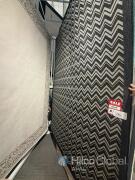 Dusk Black and White Zigzag Pattern Rug
