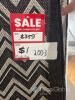 Dusk Black and White Zigzag Pattern Rug - 4