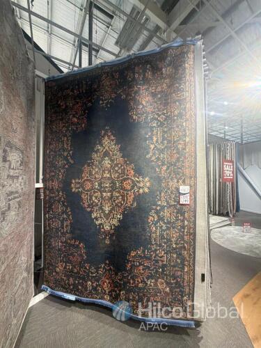 Patterned Area Size Unknown Rug
