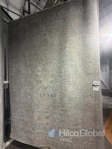 Crucial Grey Patterned Area Rug 200x300cm