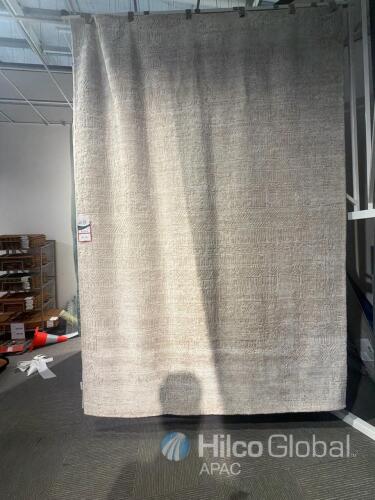 Karaa Approx 2m x 3m Rug Rug , geometric textured pattern, beige/neutral colour