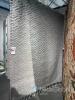 Grey Diamond Pattern Area Rug, approximate size 2 x 3 meters, fringed edges - 2
