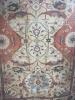 Traditional Oriental Style Area Rug, estimated size approximately 2.4m x 3.3m, multicolour geometric and floral pattern - 4