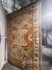 Traditional Oriental Style Rug, multicolour palette&mdash;beige, red, black, brown, floral and geometric motifs, rectangular, estimated 2 x 3 meters