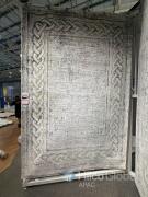 Contemporary Area Rug with Celtic Border Pattern 3 x 4m