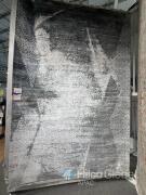 Modern Abstract Area Rug Grey Pattern 300 x 400 cm
