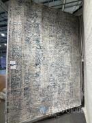 Allen 200 Rug, blue and beige oriental pattern, size 2 x 3 meters