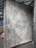 Allen 200 x 290cm Rug, blue and beige distressed pattern