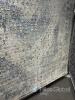 Allen 200 x 290cm Rug, blue and beige distressed pattern - 4