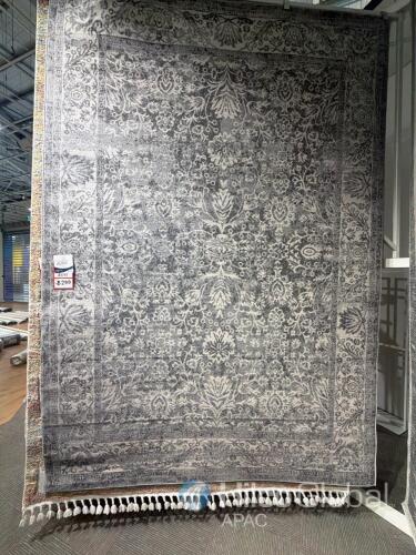 Grey Vintage Style Area 2x3m Rug