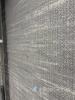 Area Rug rectangular with grey, beige, and black border design, approximate dimensions 2x3 m - 4