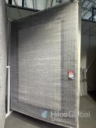 Grey Bordered Area Rug 2 x 3m