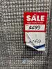 Grey Bordered Area Rug 2 x 3m - 5