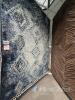 Mansour Area Rug Blue Diamond Pattern - 2