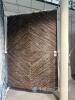Koza Chevron Pattern Cowhide Rug
