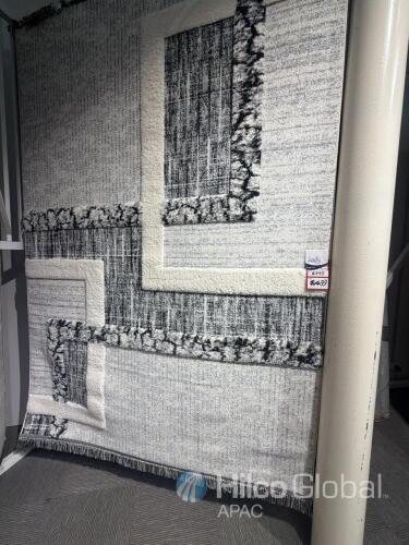 Modern Geometric Area Size unknown Rug