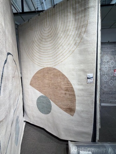 Ember J6641 Ivory/Rust Rug 200x300cm