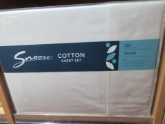1 x Bamboo Cotton Queen Sheet Sets & 2 x Cotton Queen Sheet Sets - 2