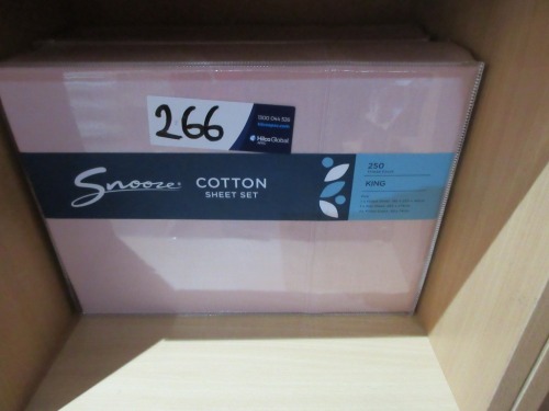 2 x King Cotton Sheet Sets