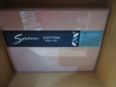 2 x King Cotton Sheet Sets - 2