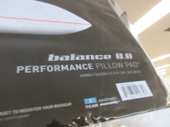 2 x Bedgear Balance Pillows 0.0 - 2