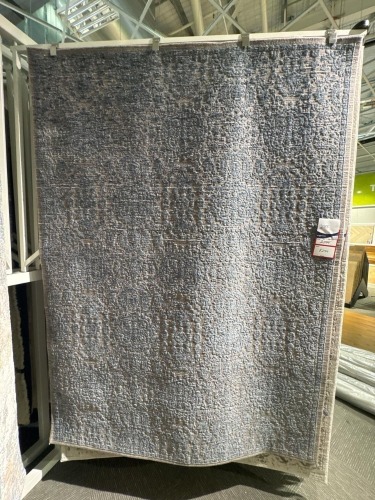 Marli DecoRug B712G HNI54 Florals Steel Rug 160x230 cm