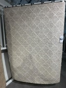Argyle Diamond Weave Rug 160x230cm Beige