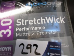 3 x Bedgear Stretchwick 3.0 Mattress Protectors, King - 2