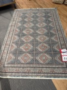 Empress CG63A Rug 160x240cm Light Blue/Multi Salmon