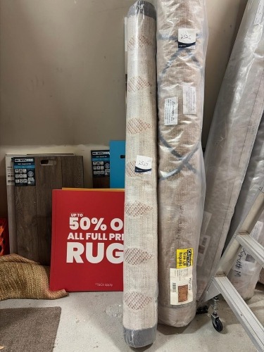 Zellige BILB38 Rug 200x290cm White/Rose