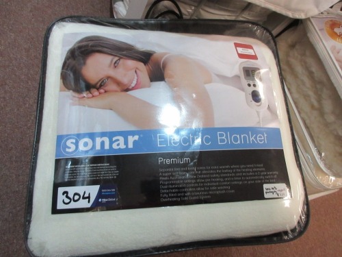 1 x Electric Blanket, Sonar, King