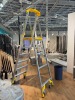 Bailey P170-6 AL Job Station Platform Ladder, Ladder height 2.77 m, Platform height 1.74 m, Max load 170 kg, Nominal weight 21.9 kg, Serial number FS13541 - 2