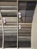 2x Wall of ex display Nylon rugs. Various sizes - Dimensions unknown